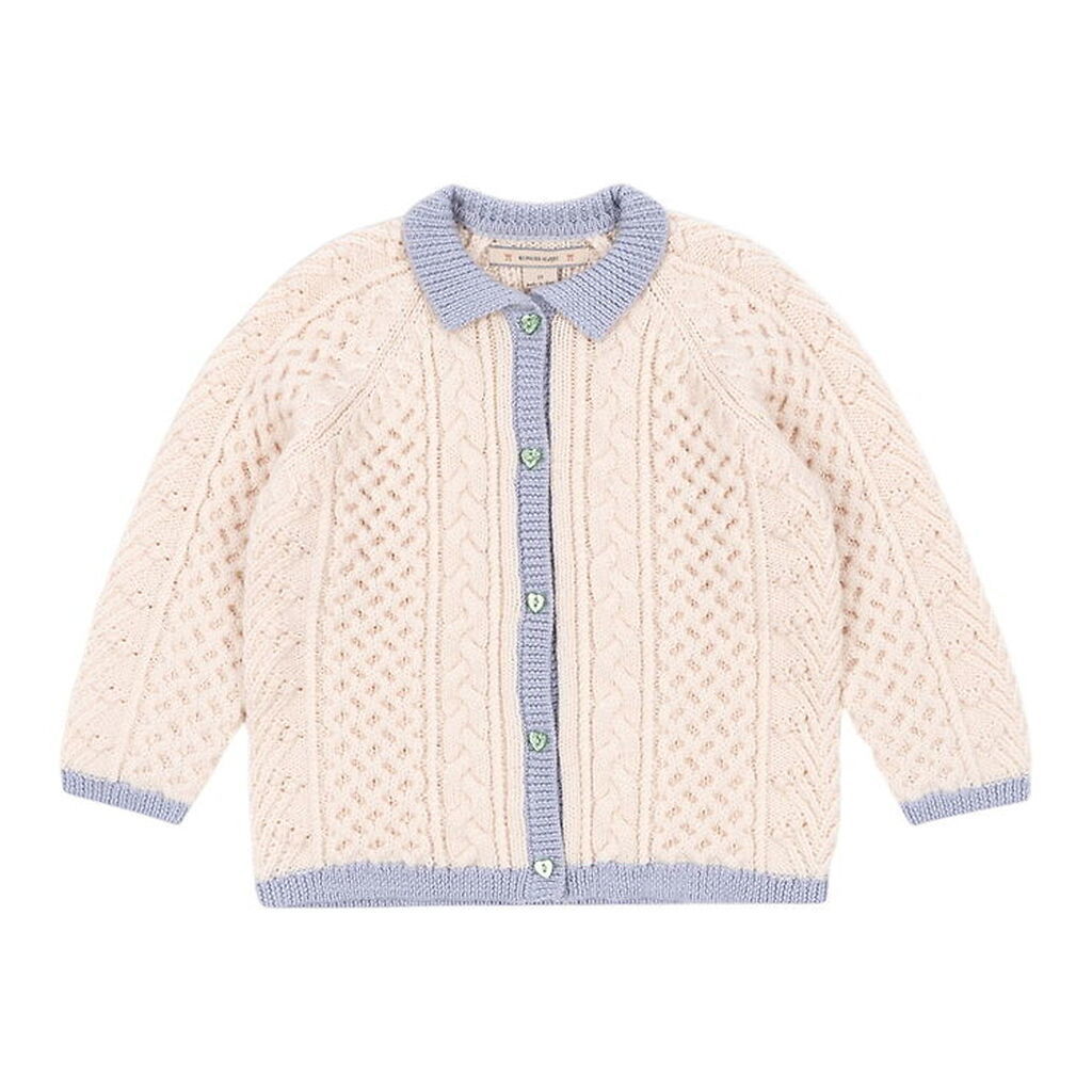 Konges Sløjd Cardigan - Emma - Uld - Strik - Off White