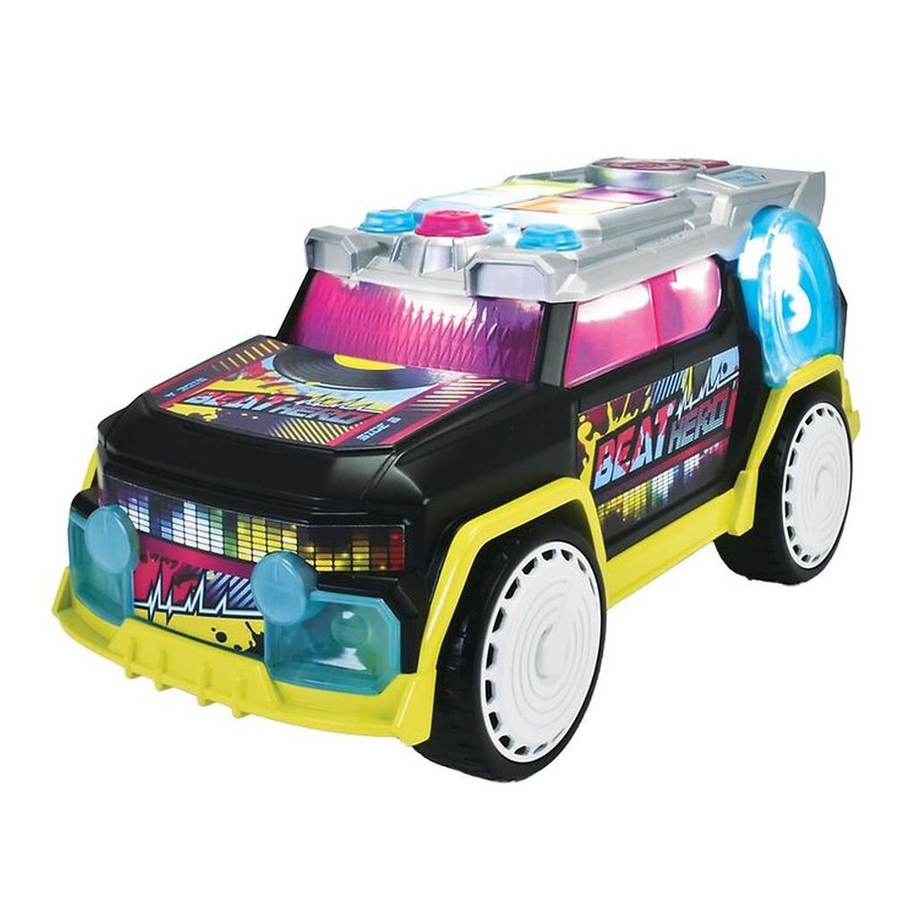 Dickie Toys Bil - Beat Hero - Lys/Lyd