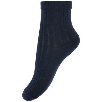 Wheat Strømper - Uld - Rib - Vilde - Navy
