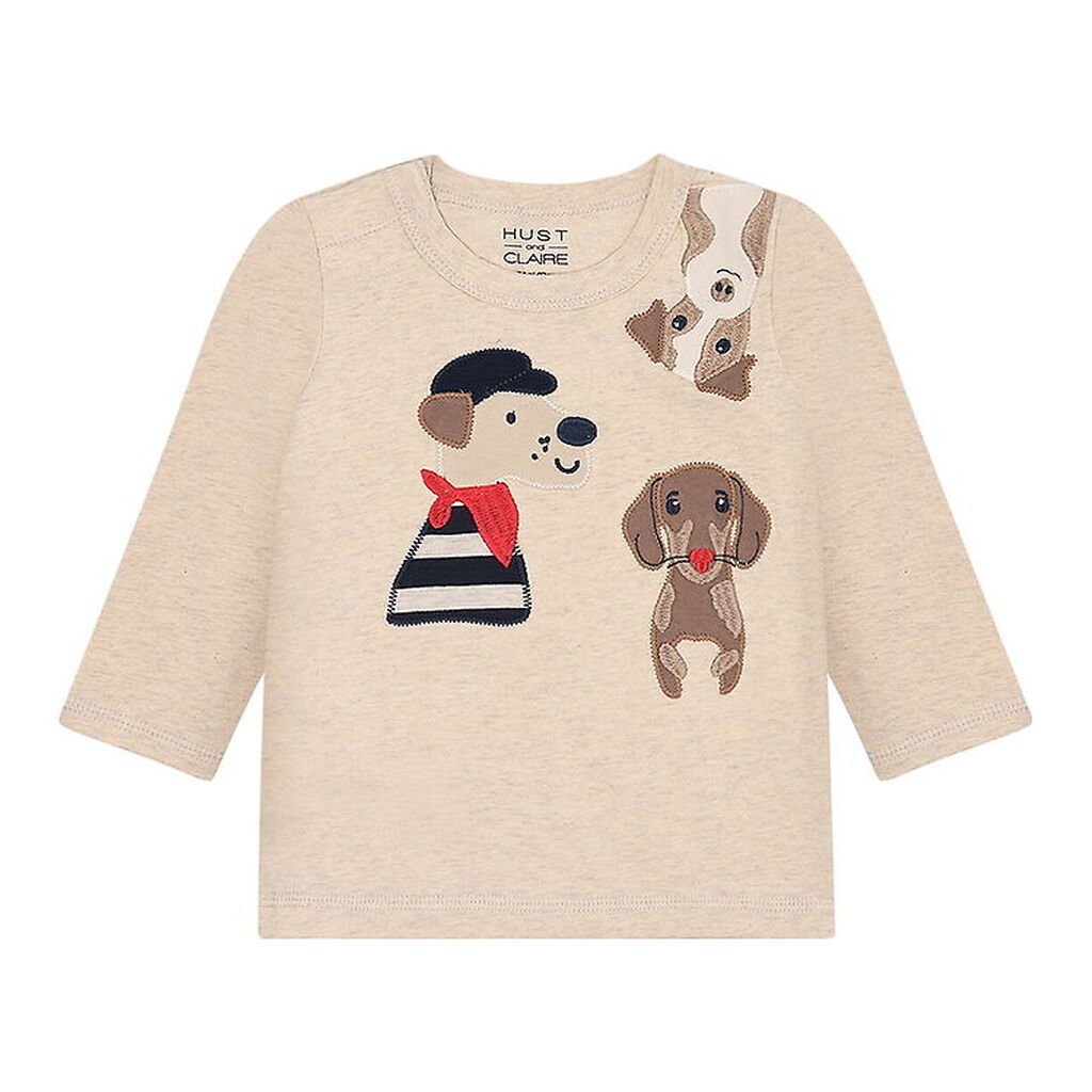 Hust and Claire Bluse - August Dogs - Wheat Melange