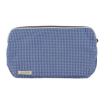 Studio Feder Toilettaske - 30x20x10 - Gingham Mini Blue