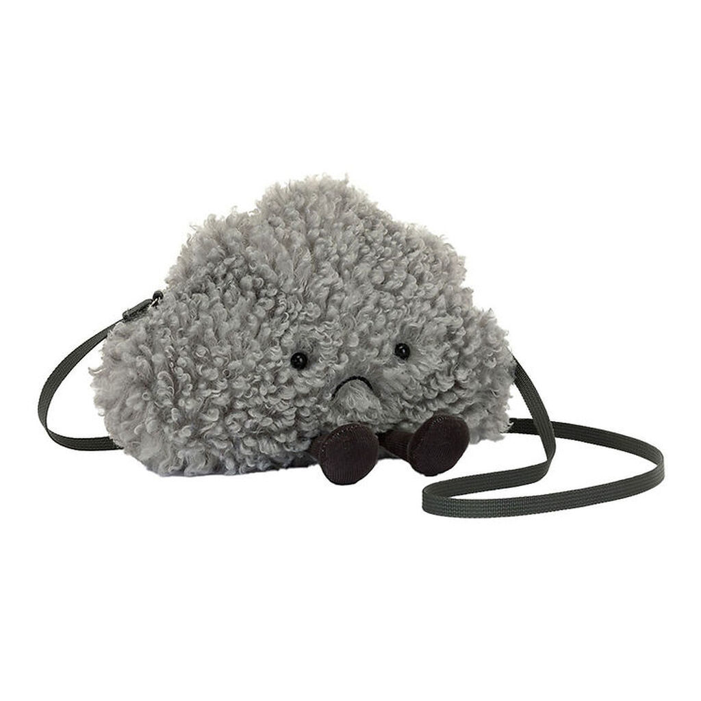 Jellycat Taske - 20x24x5 cm - Amuseables Storm Cloud Bag