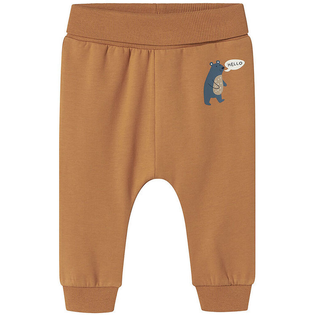 Name It Sweatpants - NbmVonne - Almond/Bear