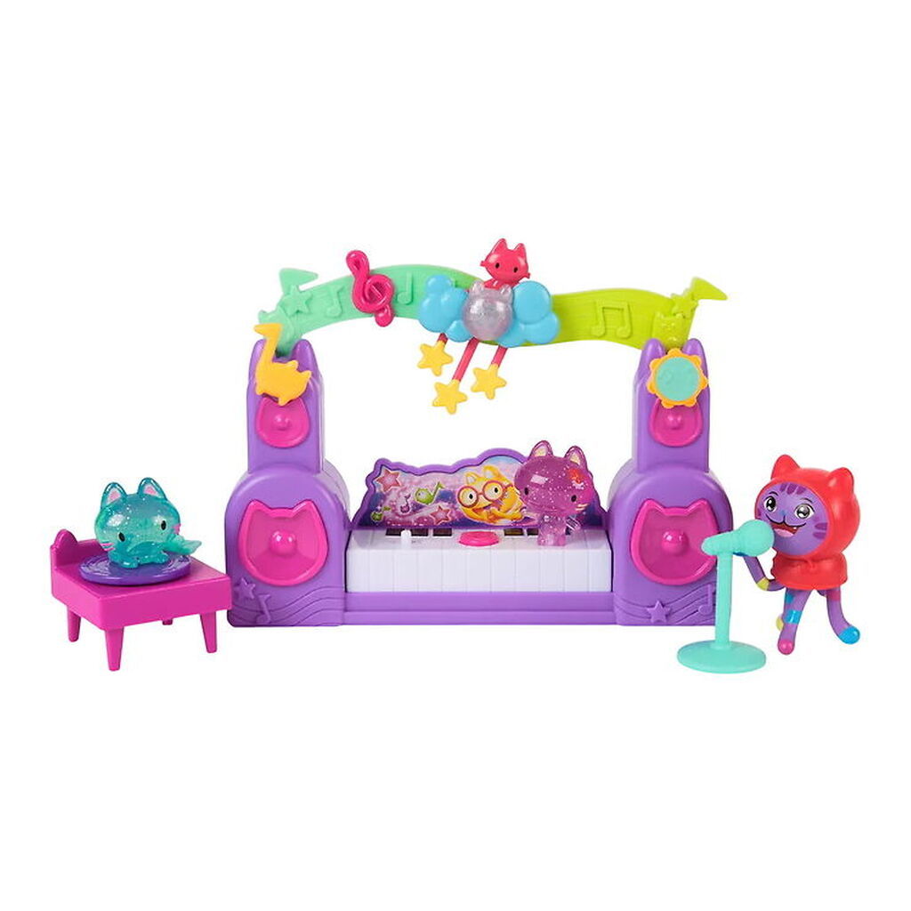 Gabby's Dollhouse Legetøj - Pawsome Party Room Story Set