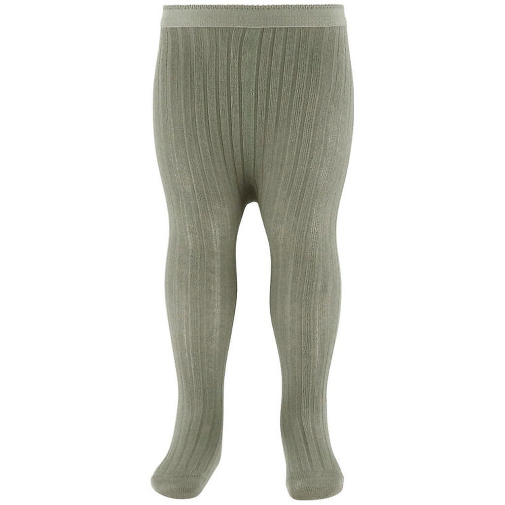 MP Strømpebukser - Rib - Khaki