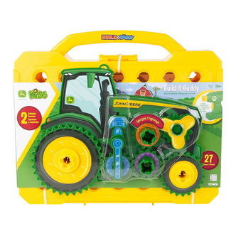John Deere Legetøj - 27 dele - Build A Buddy