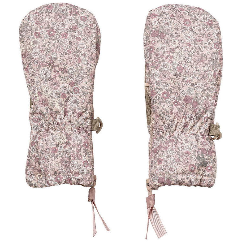 Wheat Luffer m. Fleece - Rose Dust Flowers m. Lynlås