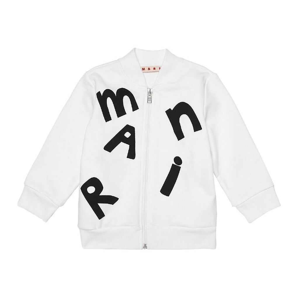 Marni Cardigan - Hvid/Sort