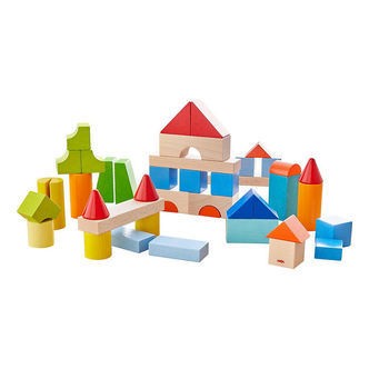 HABA Byggeklodser - Træ - My First Building Blocks - 46 stk