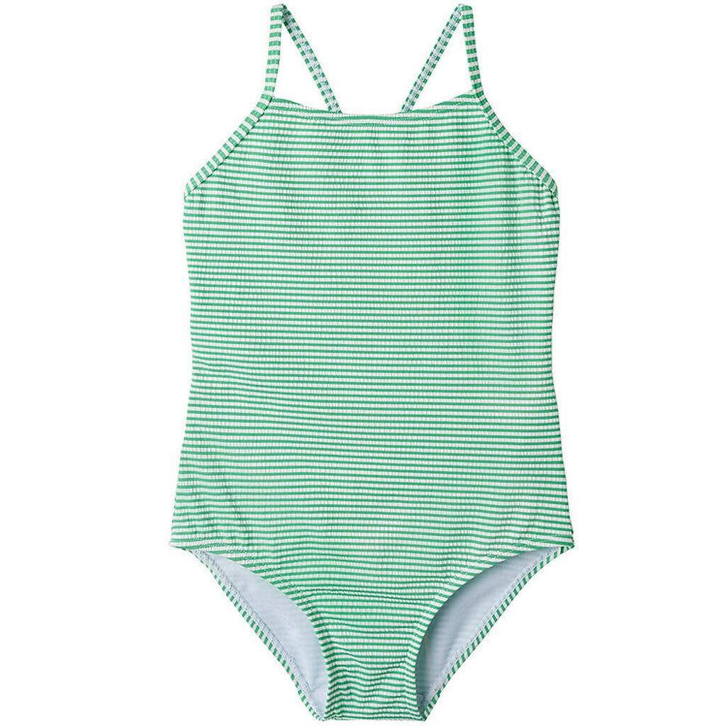 Name It Badedragt - NkfZaid - Bright Green
