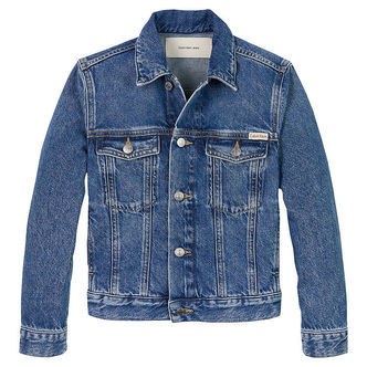 Calvin Klein Denimjakke - Bright Mid Blue