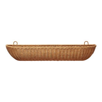 Ferm Living Væglomme - Flettet Rattan - 75x14 cm - Natural
