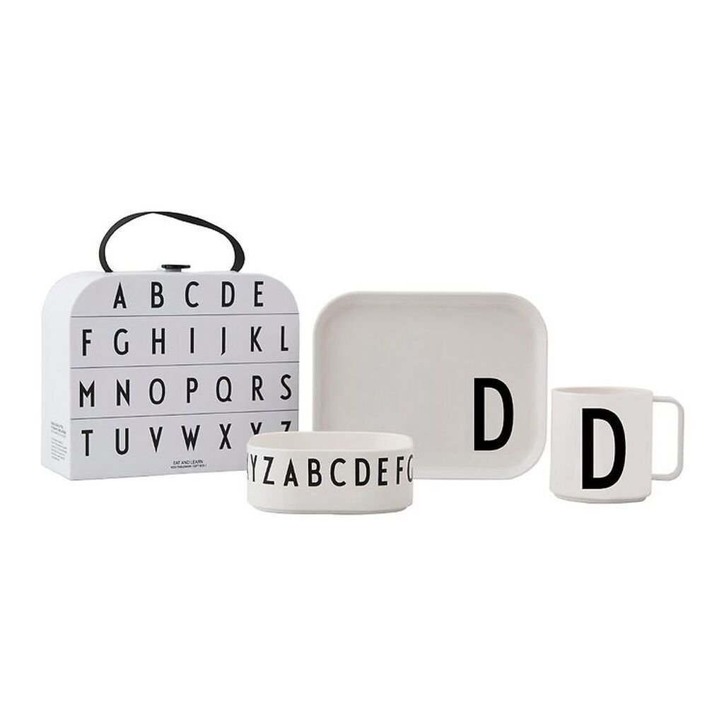 Design Letters Spisesæt - Tritan - 3 dele - Classics In A Suitca