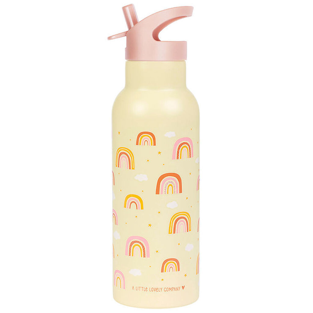 A Little Lovely Company Termoflaske - 500 ml - Rainbows