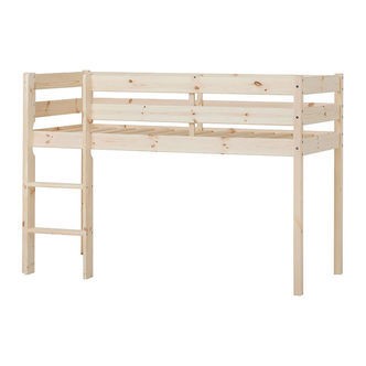 Hoppekids Seng - Halvhøj - ECO Comfort - 166x76x114 cm - Natural