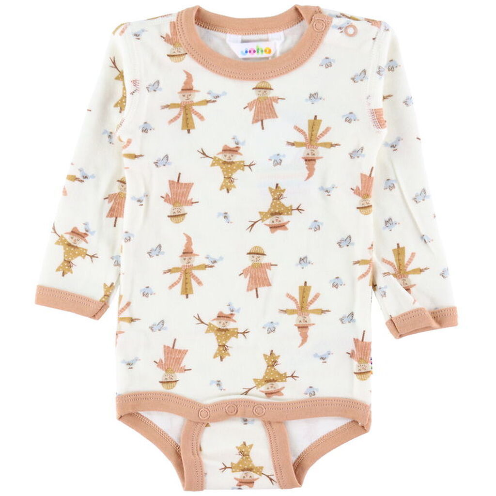 Joha Body l/æ - Uld/Bambus - Off White
