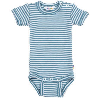 Joha Body K/Æ - Rib - Uld/Silke - Blå