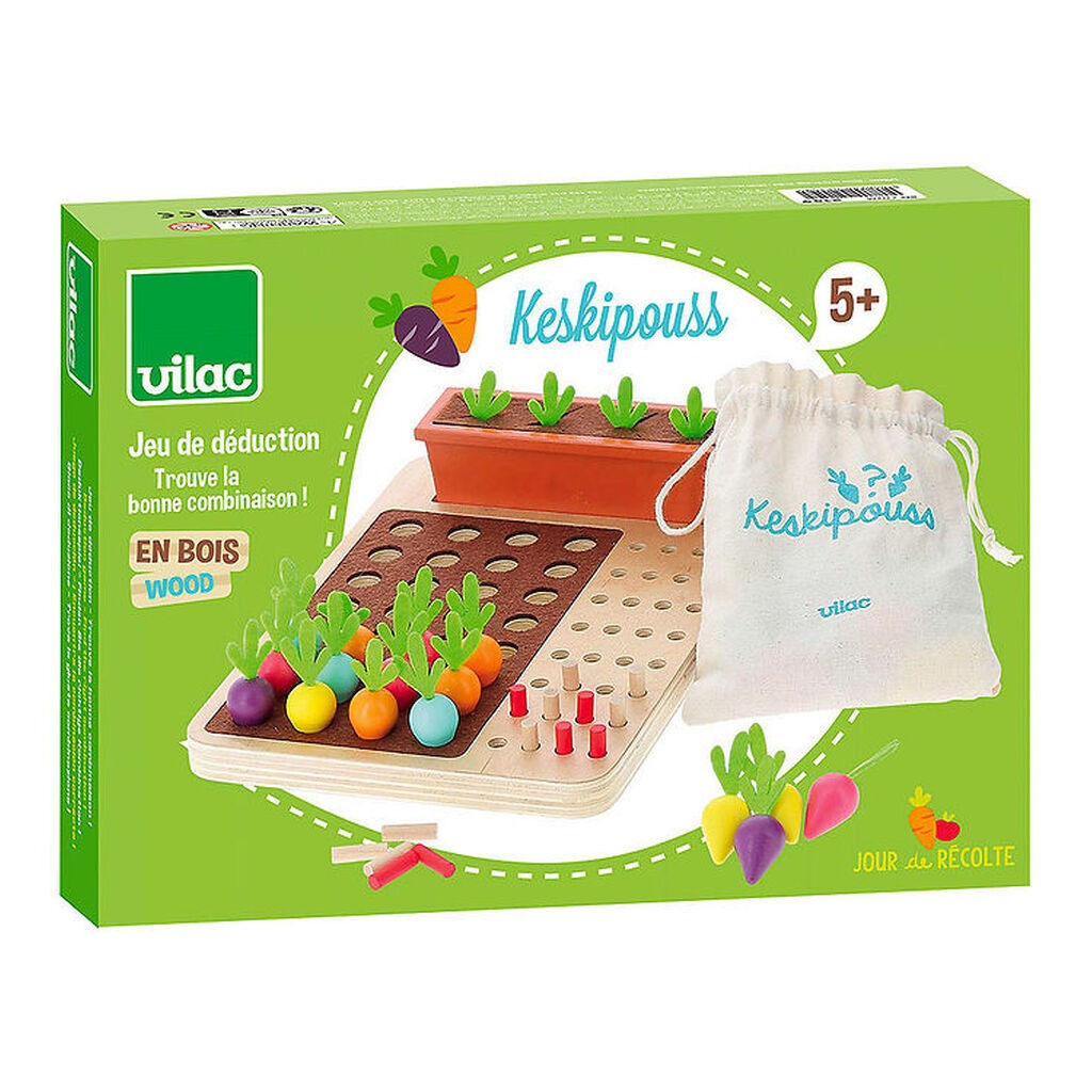 Vilac Spil - Træ - Grøntsagskassen