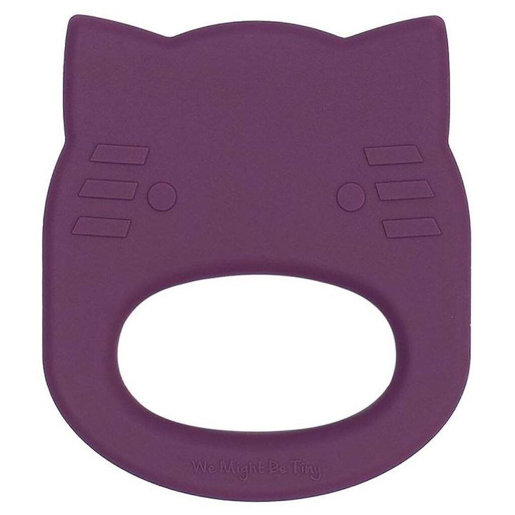 We Might Be Tiny Bidering - Cat - Silikone - Plum