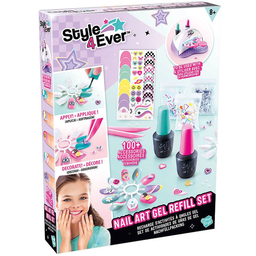 Style 4 Ever Neglekunst Gel Refillssæt