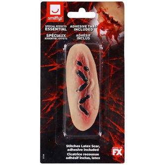 Smiffys Udklædning - Stitches Latex Scar