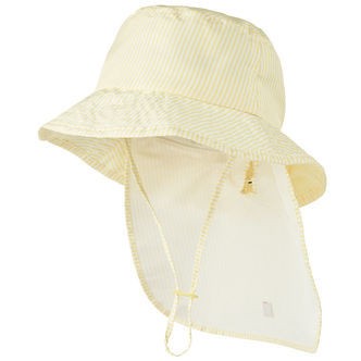 Liewood Solhat - Damona - UV40 - Stripe Lemonade/Creme De La Cr