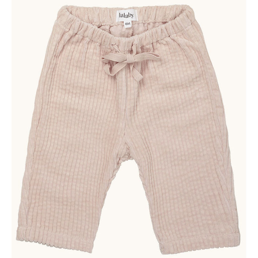 Lalaby Fløjlsbukser - Charlie - Barely Pink