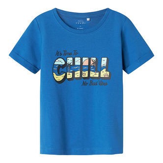 Name It T-shirt - NmmVux - Star Sapphire/Chill