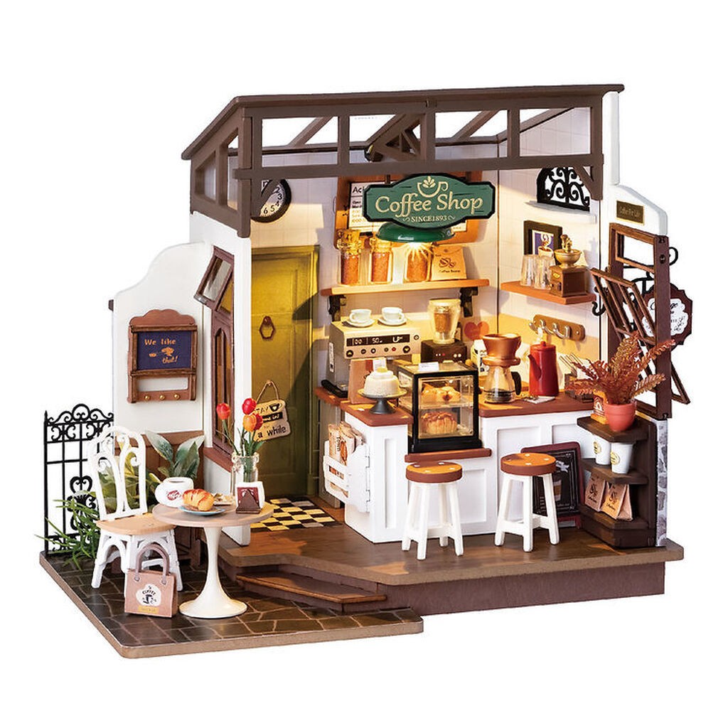 Rolife Miniature-diorama - DIY - Slow Life Café DG162 - 183 Dele