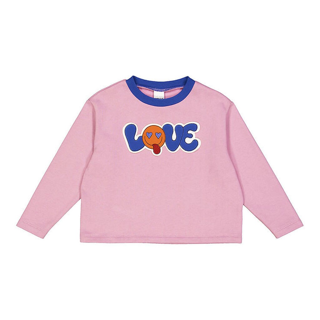 Freds World Sweatshirt - Heart - Pink Haze