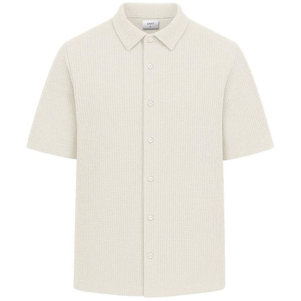 Grunt Skjorte - Vaflet - GRAlfred - Off White