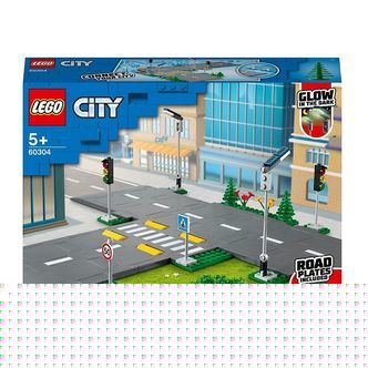 LEGOÂ® City - Vejplader 60304 - 112 Dele