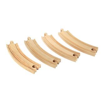 BRIO Buede Skinner - 4 dele - Lang - Træ 33342