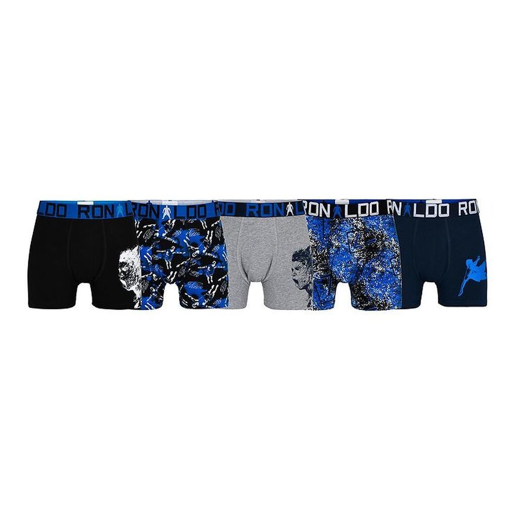CR7 Boxershorts - 5-pak - Blå/Grå/Sort