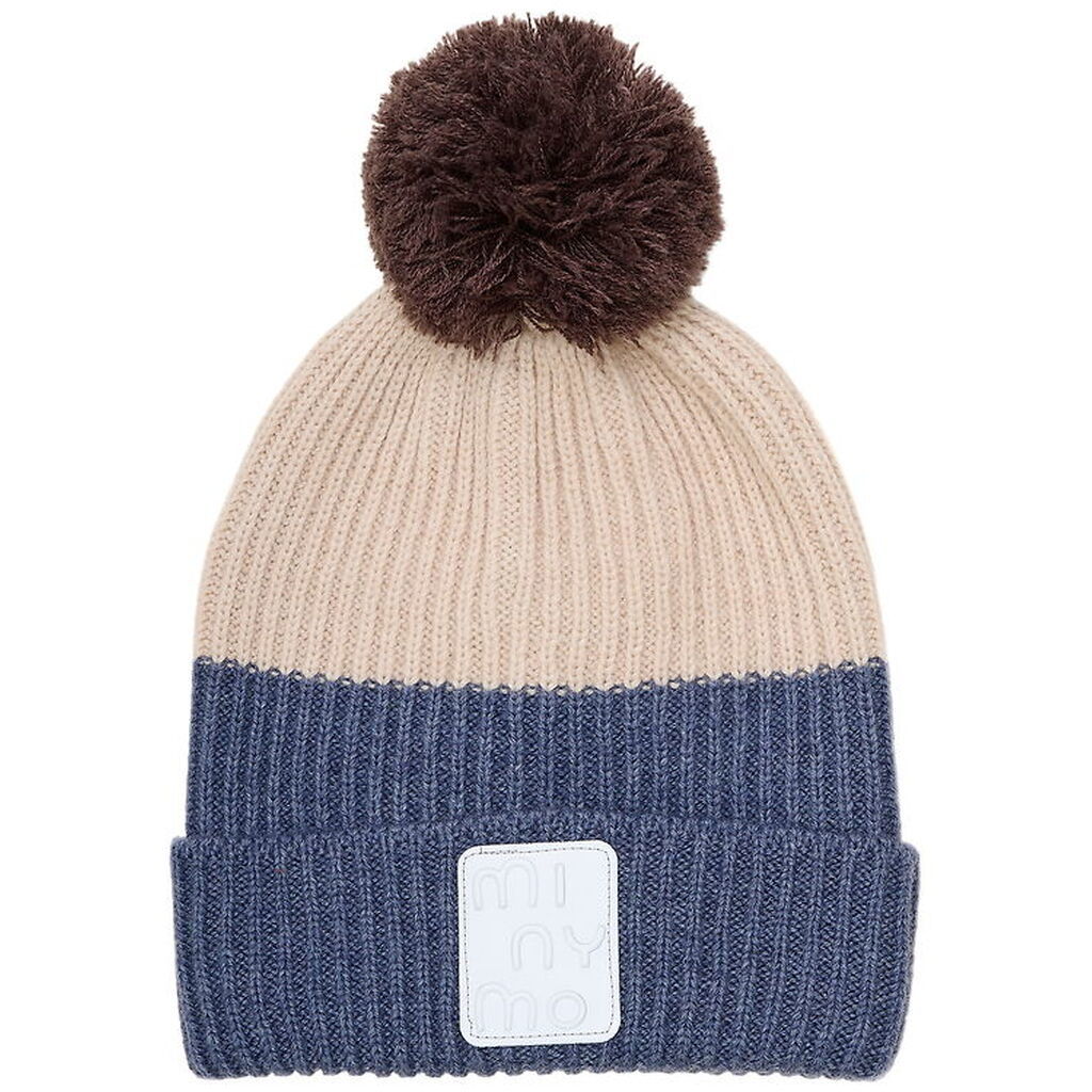 Minymo Hue m. Fleece - Uld/Akryl - Parisian Night m. Kvast