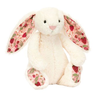 Jellycat Bamse - 18x9 cm - Blossom Cream Bunny 'Berry'