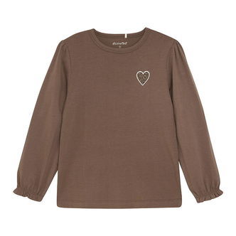 Minymo Bluse - Chocolate Chip