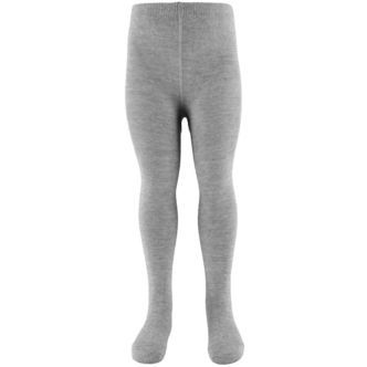 Name It Strømpebukser - Uld/Bomuld - NbmWak - Grey Melange