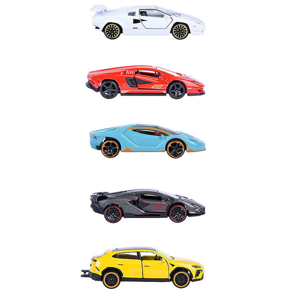 Majorette Biler - 5-pak - Lamborghini