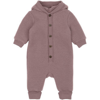 Mikk-Line Køredragt m. Hætte - Uld - Twilight Mauve