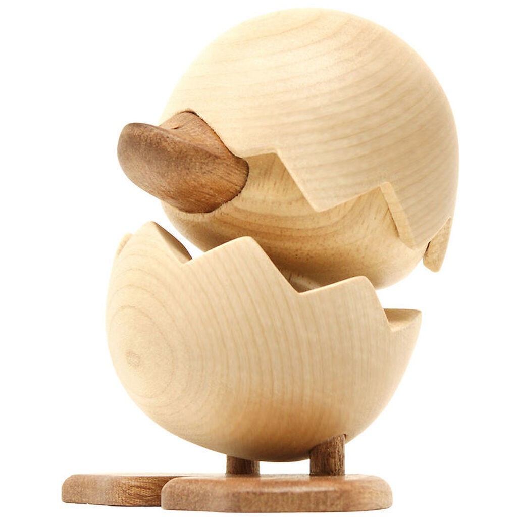 FableWood H.C. Andersen - Den Grimme Ælling - 8 cm - Natur