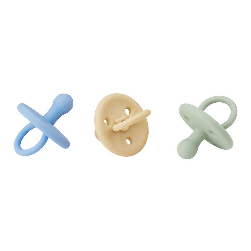 Liewood Sutter - Silikone - 3-pak - Paula - Sky Blue Mix