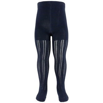 MarMar Strømpebukser - Pointelle - Dark Night