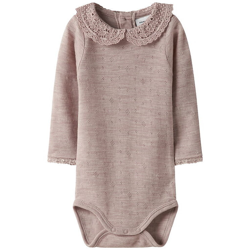 Name It Body l/æ - Uld - NbfWang - Shadow Gray