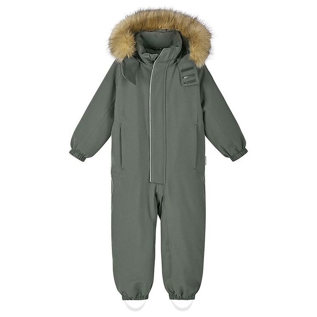 Reima Flyverdragt - Trondheim - Thyme Green m. Imiteret Pels