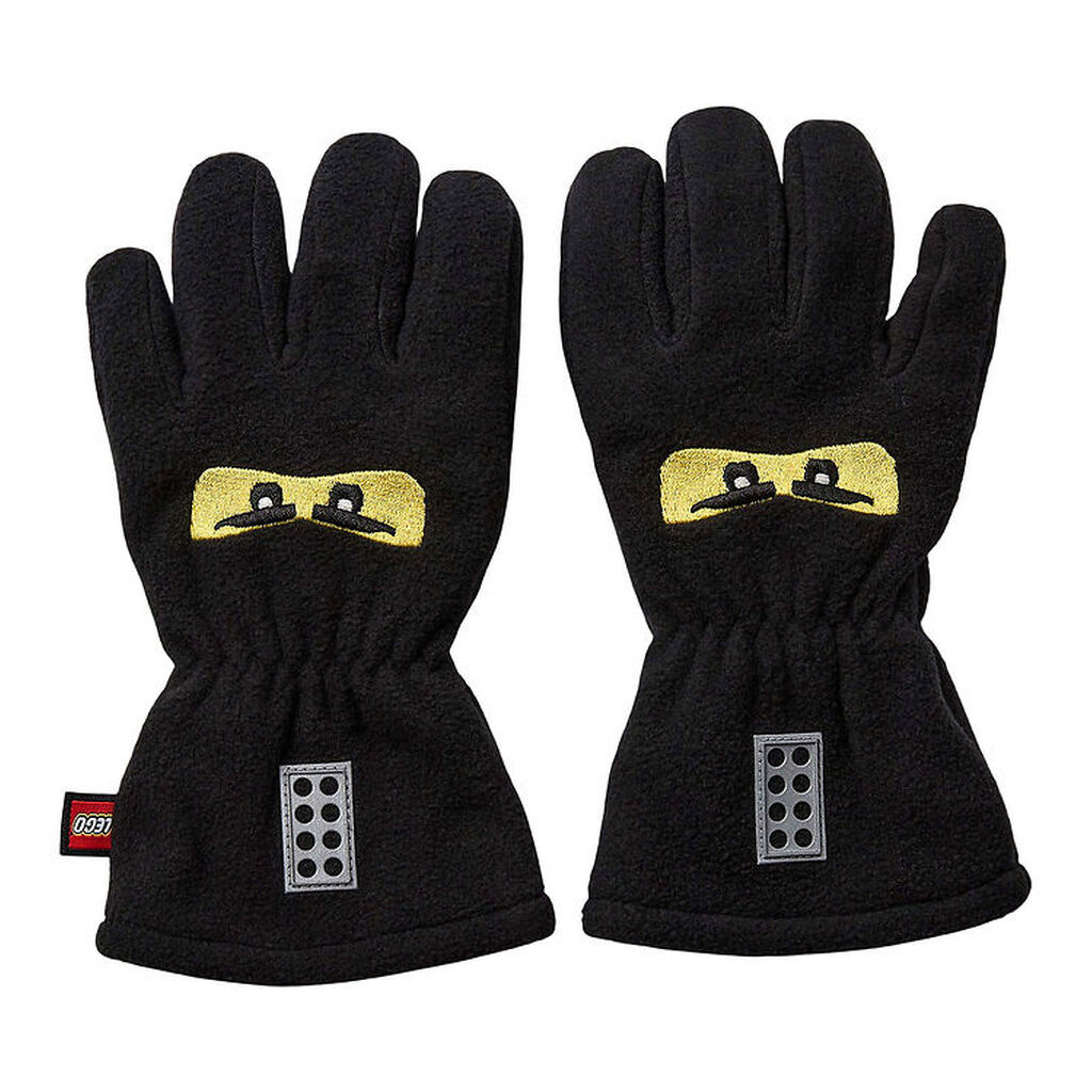 LEGOÂ® Ninjago Handsker - Fleece - Sort m. Øjne