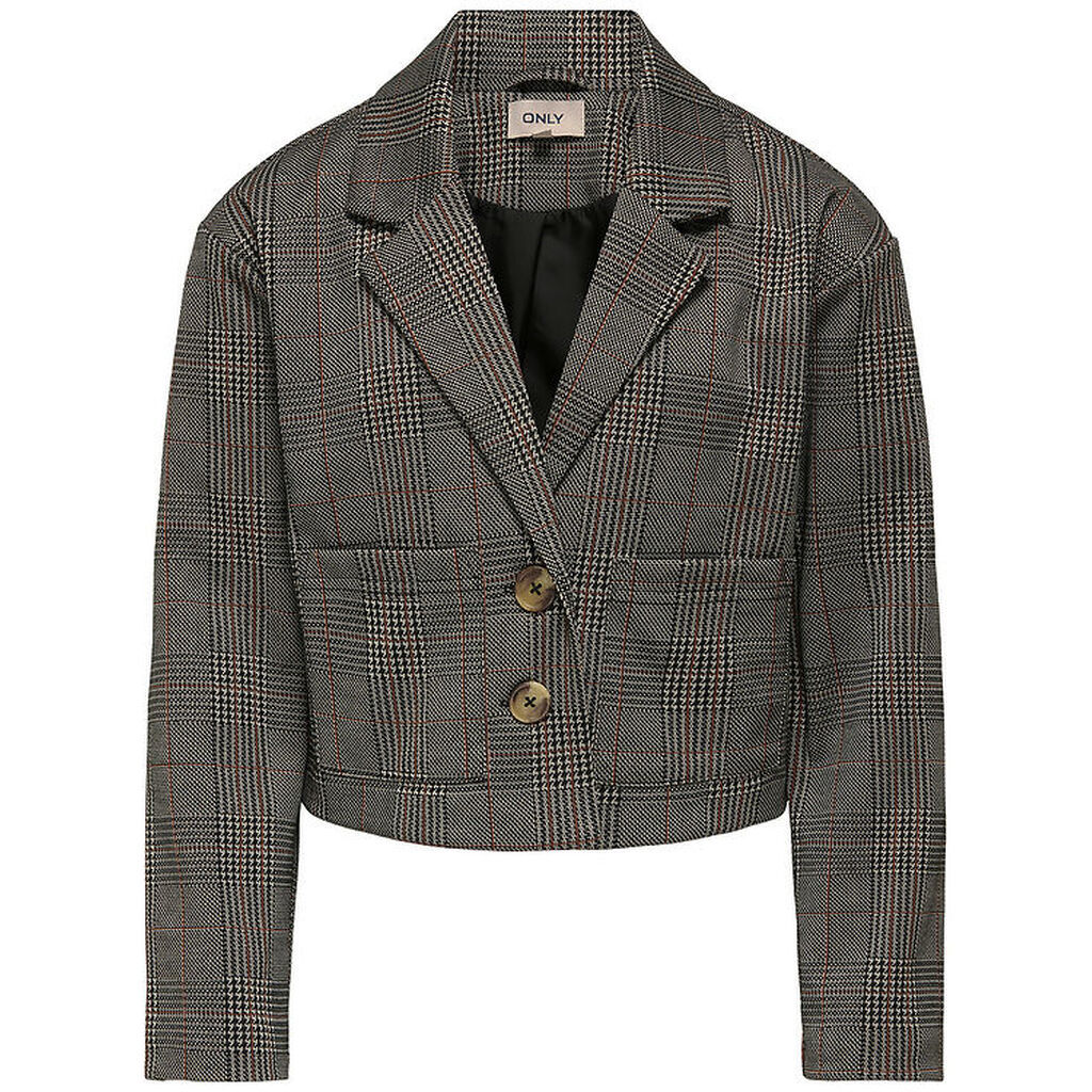 Kids Only Blazer - KogFine - Seal Brown/Libra Checks