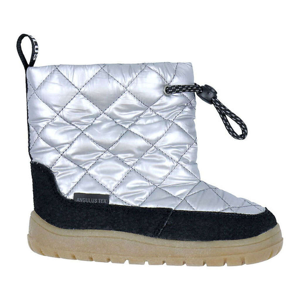 Angulus Vinterstøvler - Tex - Sort/Sølv