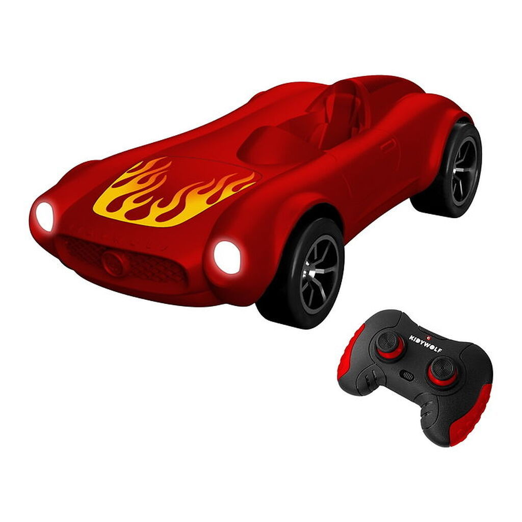 Kidywolf Fjernstyret Bil - Kidycar - 1:12 - Rød