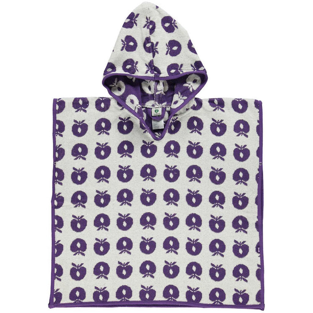 Småfolk Badeponcho - Purple Heart